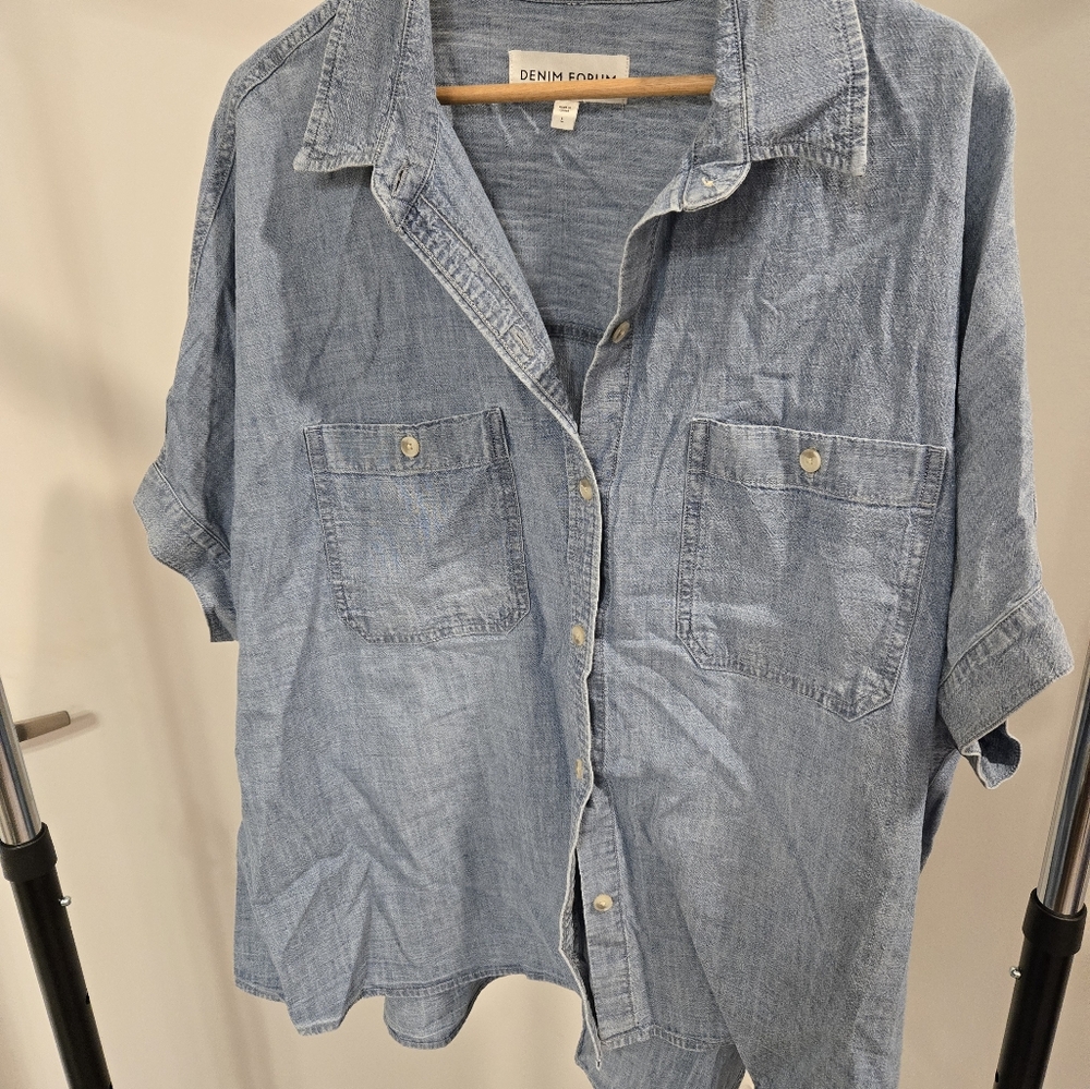 ARITZIA DENIM FORUM BAILEY SHIRT